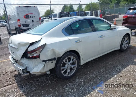 2014 Nissan Maxima 3.5 Sv from USA, damaged, VIN 1N4AA5APXEC910681
